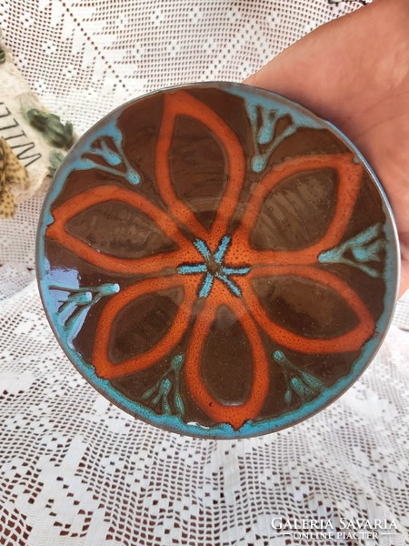 Beautiful retro patterned 16.5 Cm wall plate plates plate collector pieces