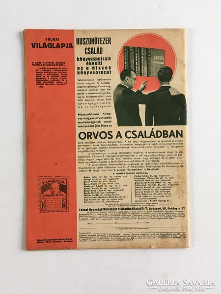 Tolnai Világlapja, 40. évf. 41. szám, 1938. október 5. - Hitler, Mussolini, Chamberlain, Daladier