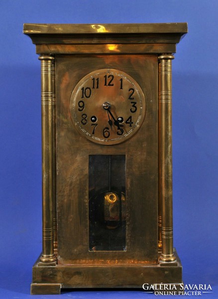 Szecessziós kandalló óra, 1900as évek