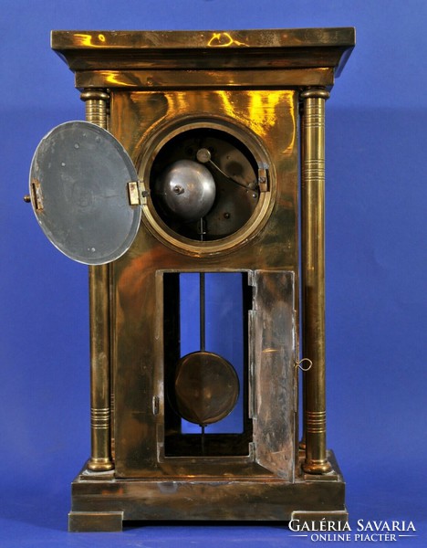 Szecessziós kandalló óra, 1900as évek