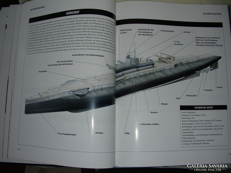 Submarines book in German