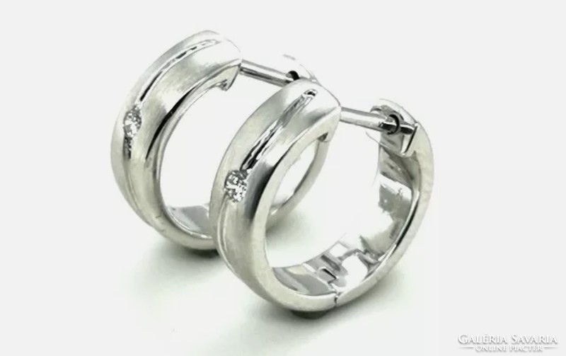 Brill Gemstone Sterling Silver Earrings - New