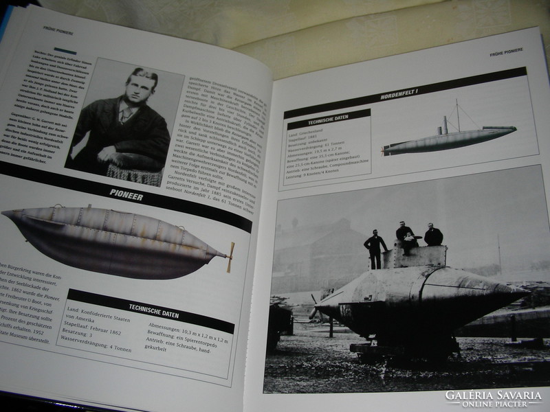 Submarines book in German