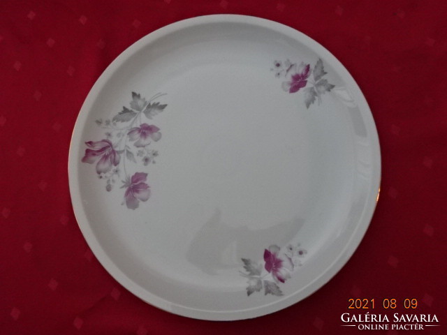 Alföldi porcelain, round meat bowl with cyclamen flowers. He has!