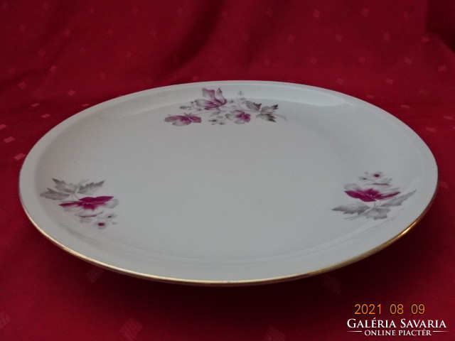 Alföldi porcelain, round meat bowl with cyclamen flowers. He has!