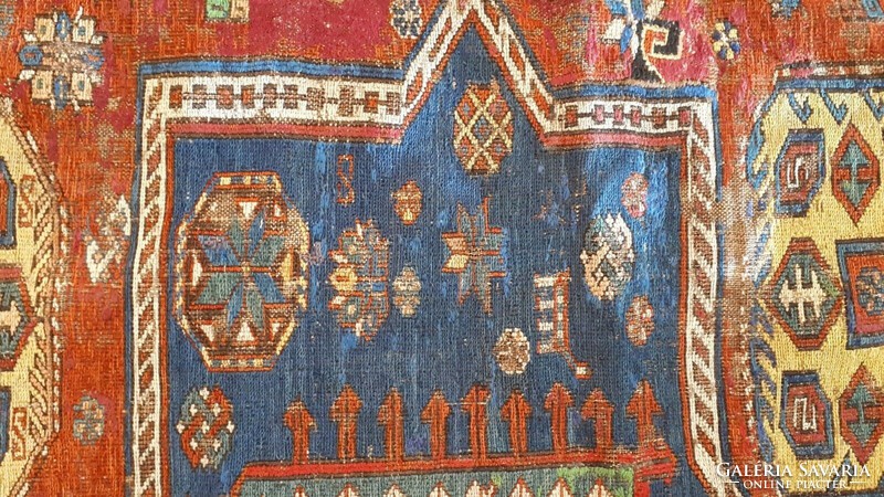 Soumak Caucasian carpet 19th century