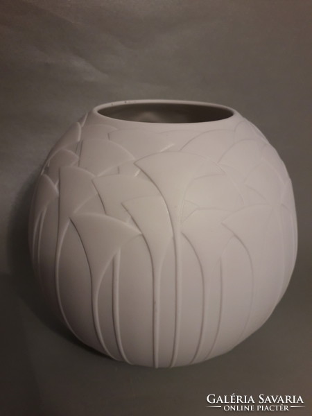Rosenthal porcelain uta feyl ginkgo vase