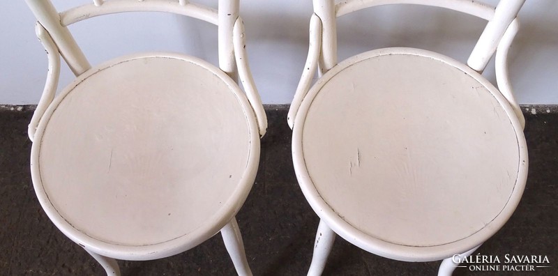 1F687 Antik szecessziós jelzett MUNDUS szék pár