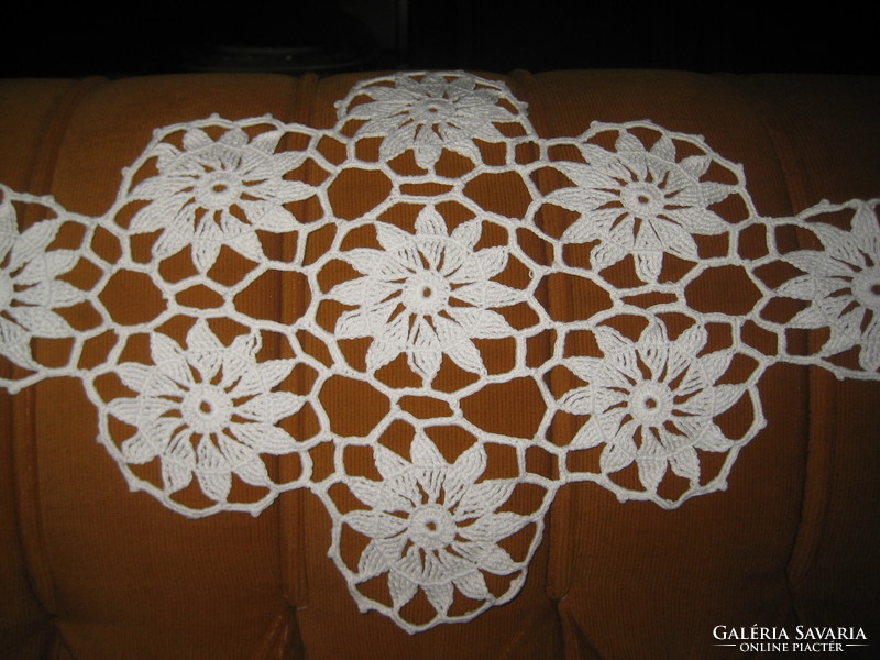 Crochet tablecloth 42 x 26 cm / there are 3 of them /