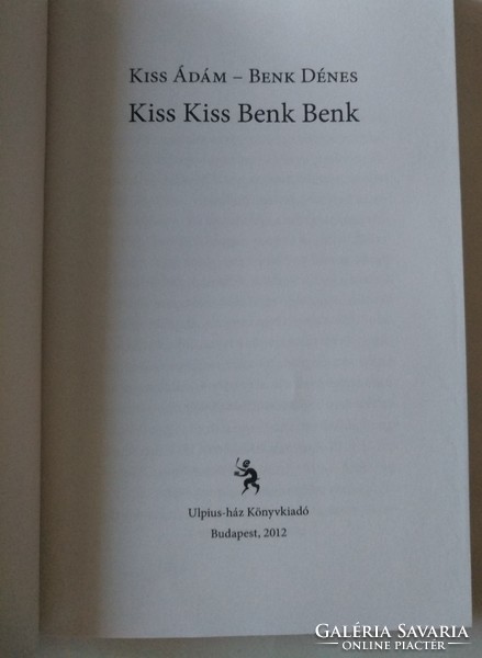 Kiss ádám - benk dénes: kiss kiss, benk benk, duma cabaret, recommend!