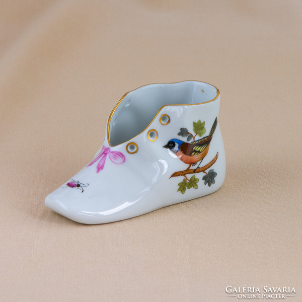 Herend porcelain shoes, 3 different types