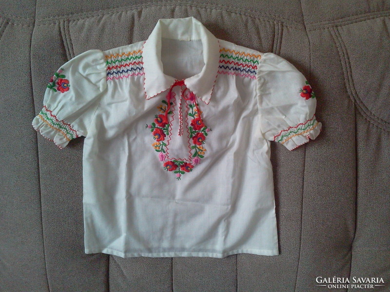 Kalocsa embroidered blouse - children's size