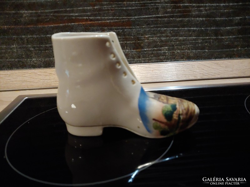 Porcelán cipő 9 cm