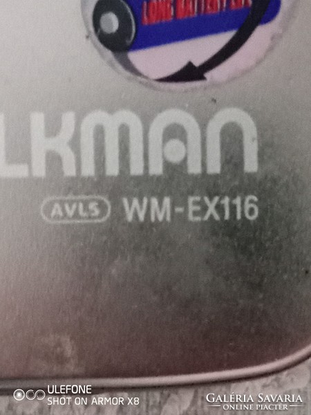 Működő SONY WM-EX116 kazettás walkman