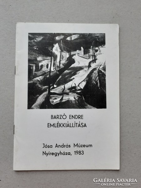 Barzó Endre - katalógus