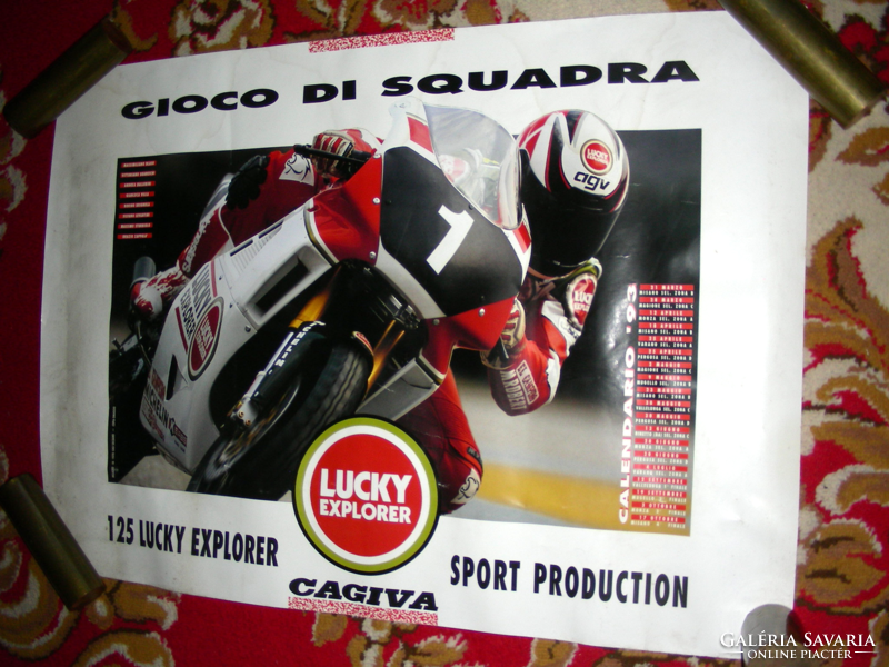 Cagiva 1993 poster calendar