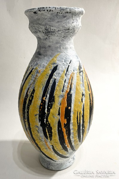 Nagyméretű Gorka Lívia kerámia váza