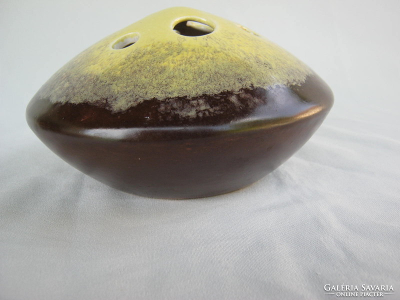 Retro ... Bodrogkeresztúr ceramic ikebana vase