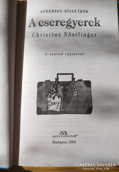 Children's literary prize winner Christine Nöstlinger: the substitute child, recommend!