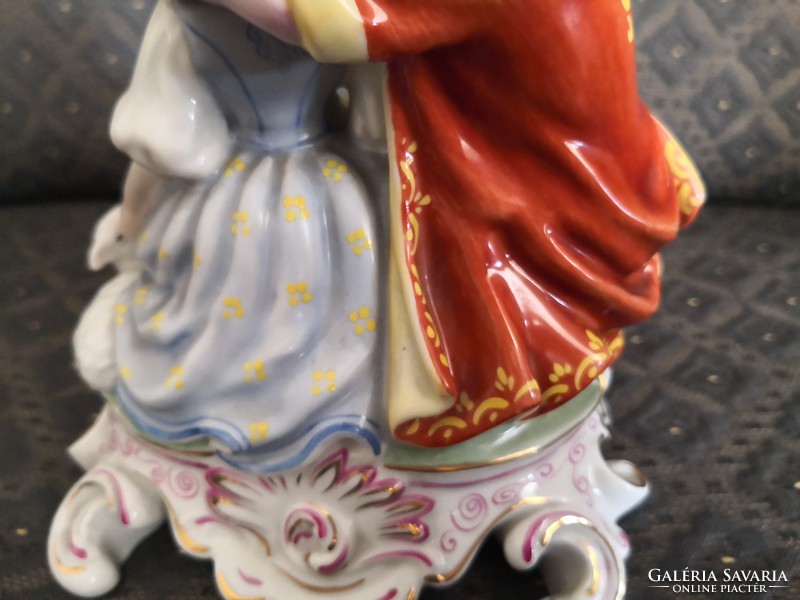 Rare Herend figure - baroque lovers