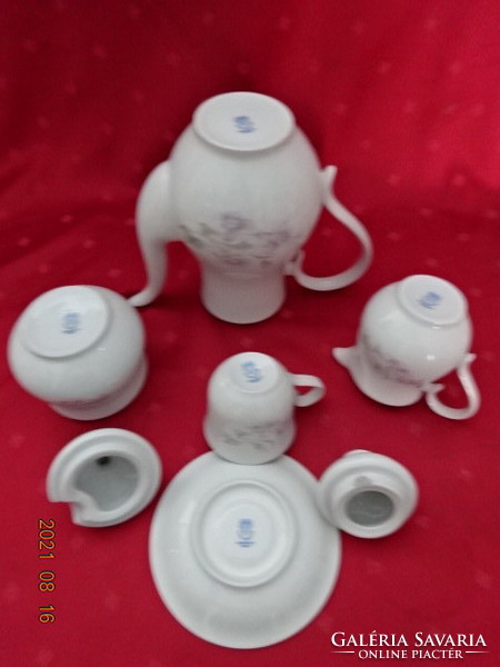 Alföldi porcelain coffee set for four. He has!