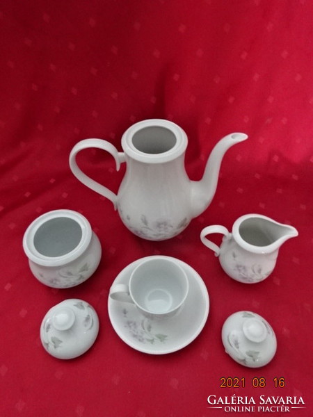 Alföldi porcelain coffee set for four. He has!