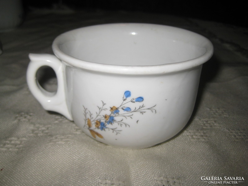 Viennese blue floral coma cup,