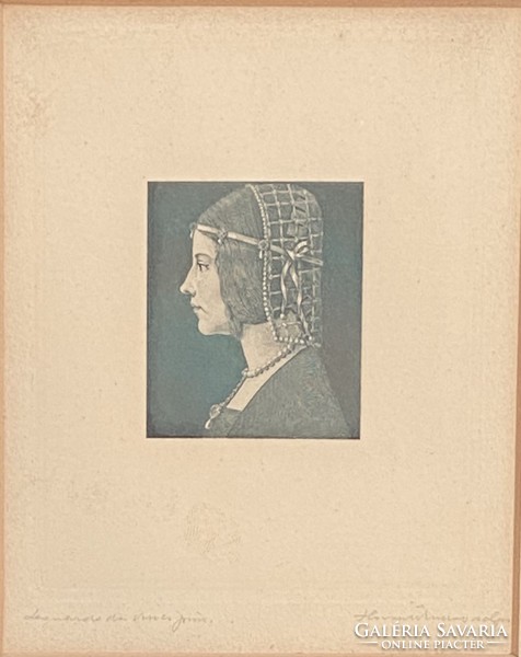 Leonardo da Vinci - Horowitz?: Beatrice, 19.század vége - CZ