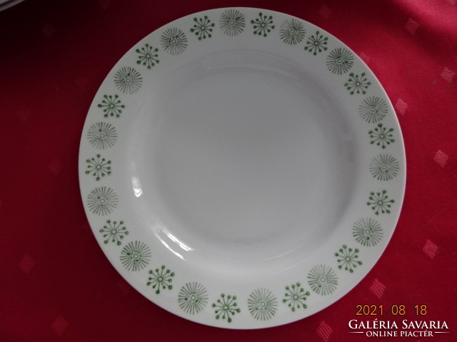 North Korean tableware, 22 pieces, with a green pattern. He has!