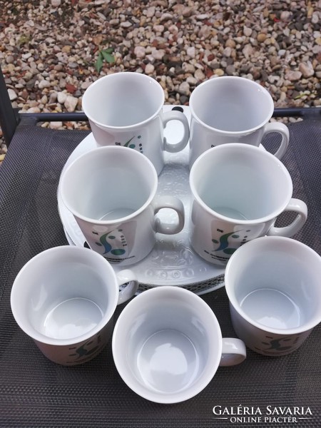 Porcelain mugs 2.5 dl