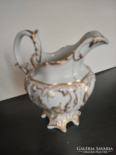 Jug in baroque style ornament