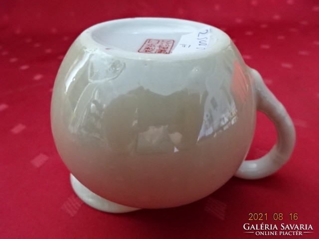 Japán porcelán tejkiöntő, magassága 7 cm. Vanneki!