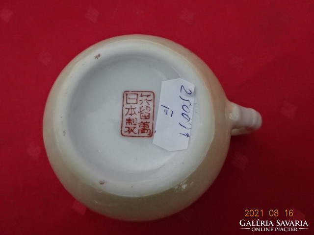 Japán porcelán tejkiöntő, magassága 7 cm. Vanneki!