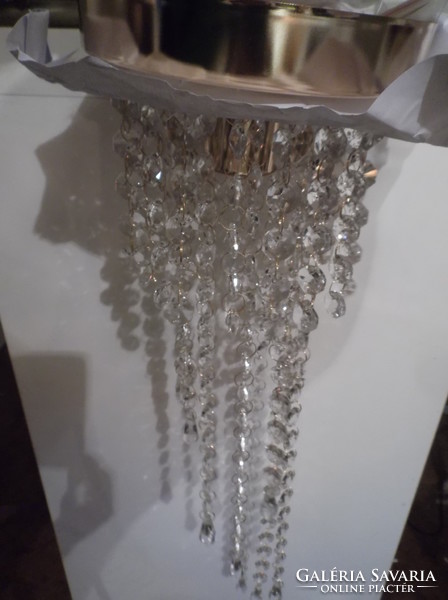 Chandelier - crystal - new - 63 x 15 cm