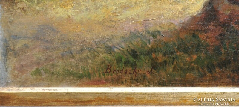 Sándor Brodszky (tóalmás, 1819-1901, Budapest), Traunsee