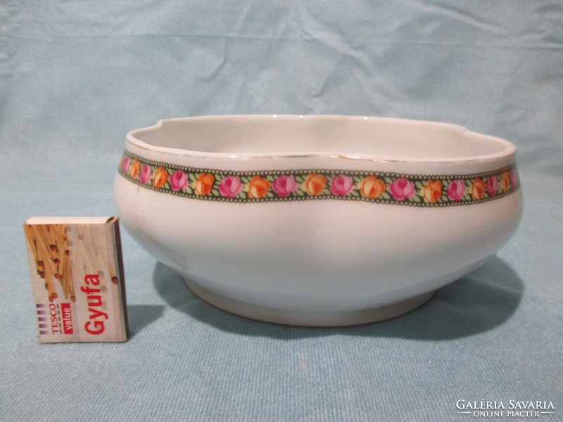 A special shaped rose serving bowl