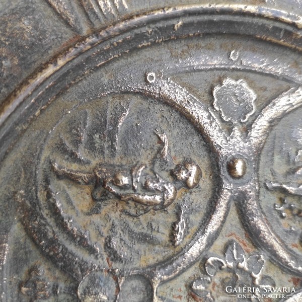 Huge copper dial, ashtray heavy casting, ashtray, furniture ornament fitting, clock for decoration, ornament,