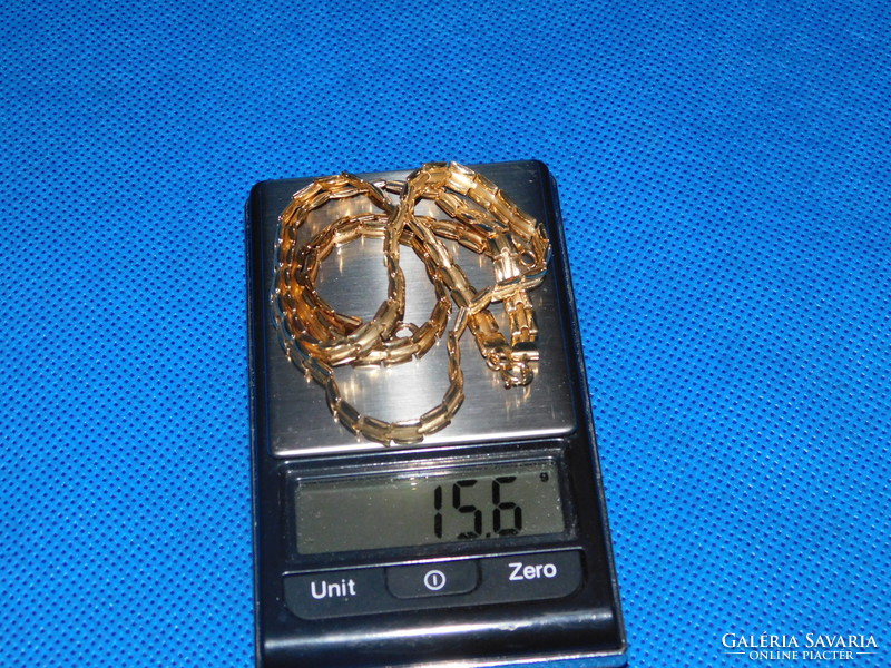 Gold 14k Women's Necklace + Bracelet 15.6 Gr