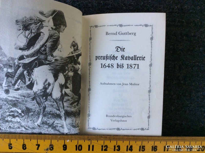 History of Prussian cavalry, in a mini book 1648-1871