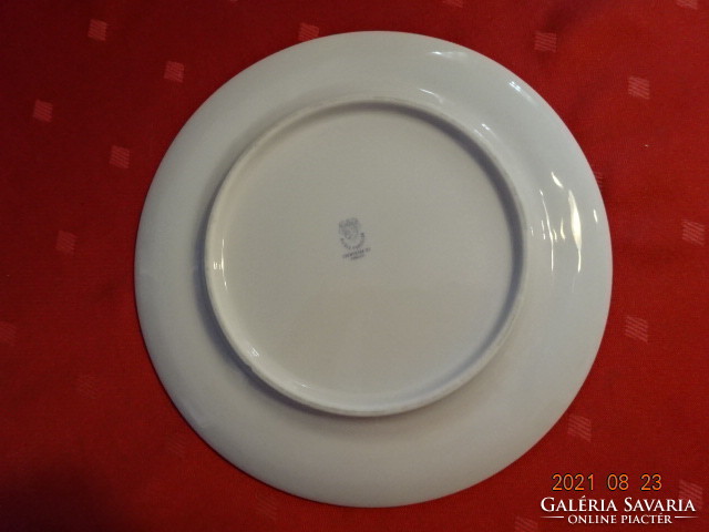 Alföld porcelain, snow-white small plate, diameter 19.5 cm. He has!