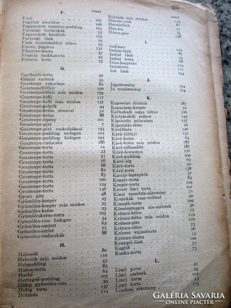 Anna Tutsek: Katóka cookbook 1913 cookbook confectionery gastronomy