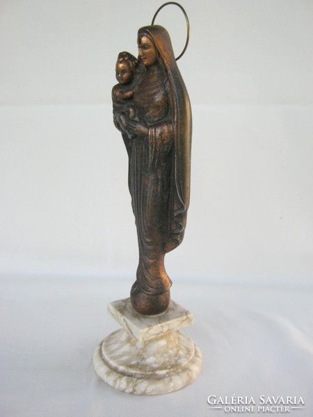 Madonna fém szobor 27 cm