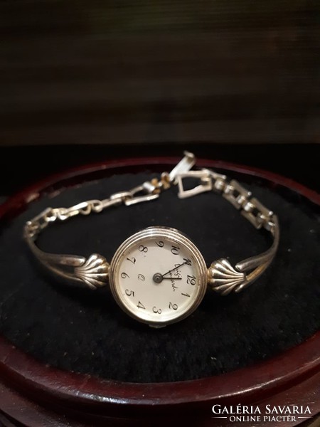 Silver women's watch