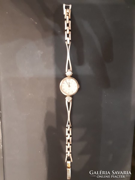 Silver women's watch