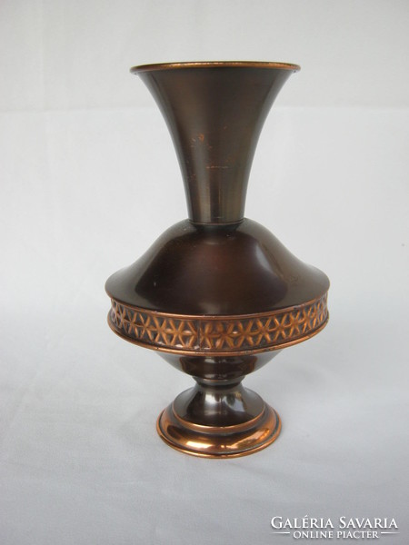Retro ... Industrial copper vase