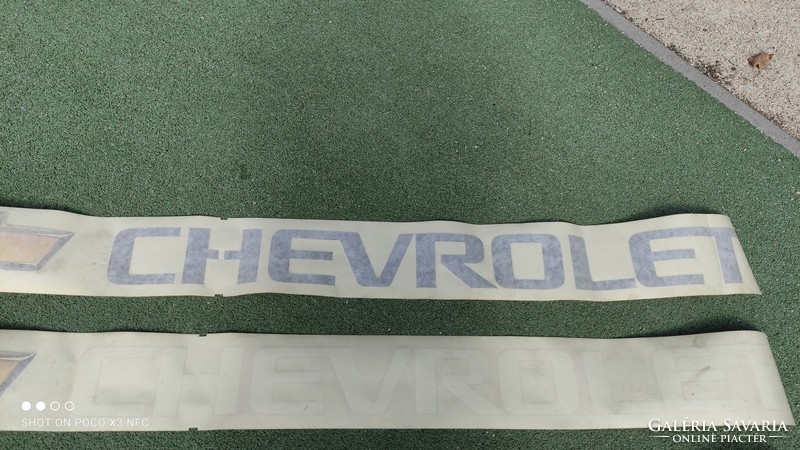 Large chevrolet sticker with emblem 150 cm long!!!