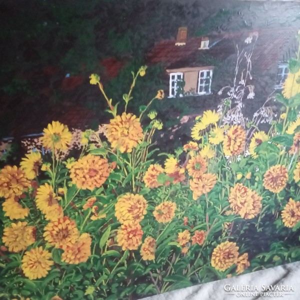 Painting a flower garden! (2)