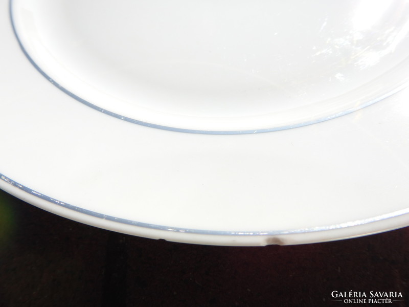 Alföldi aranyszegélyes fehér lapos tányér készlet 12 db -os 24 cm átmérő
