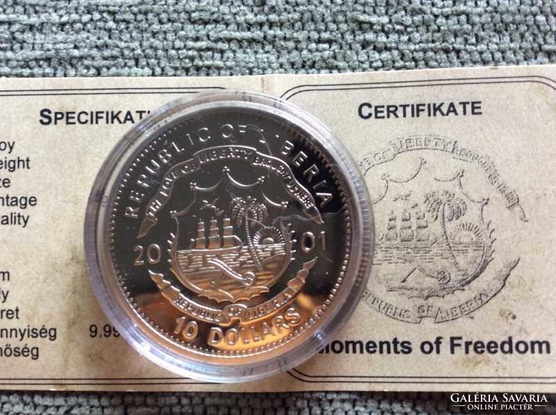 Moments of Freedom $10 coin