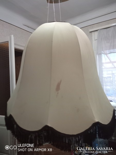 Huge classic silk lampshade